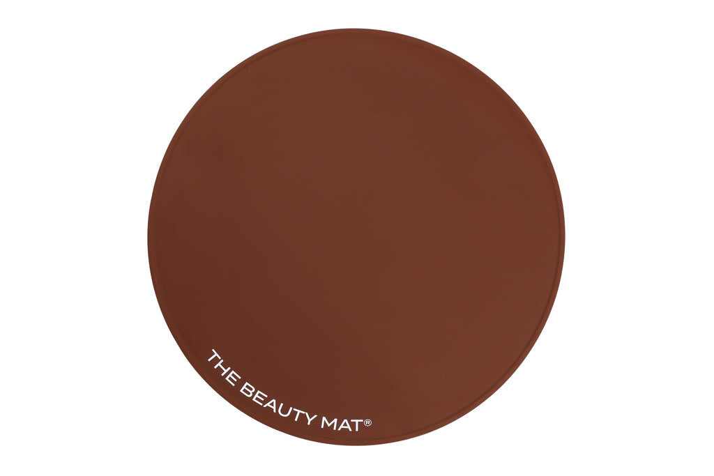 The Beauty Mat® Circle - Chocolate