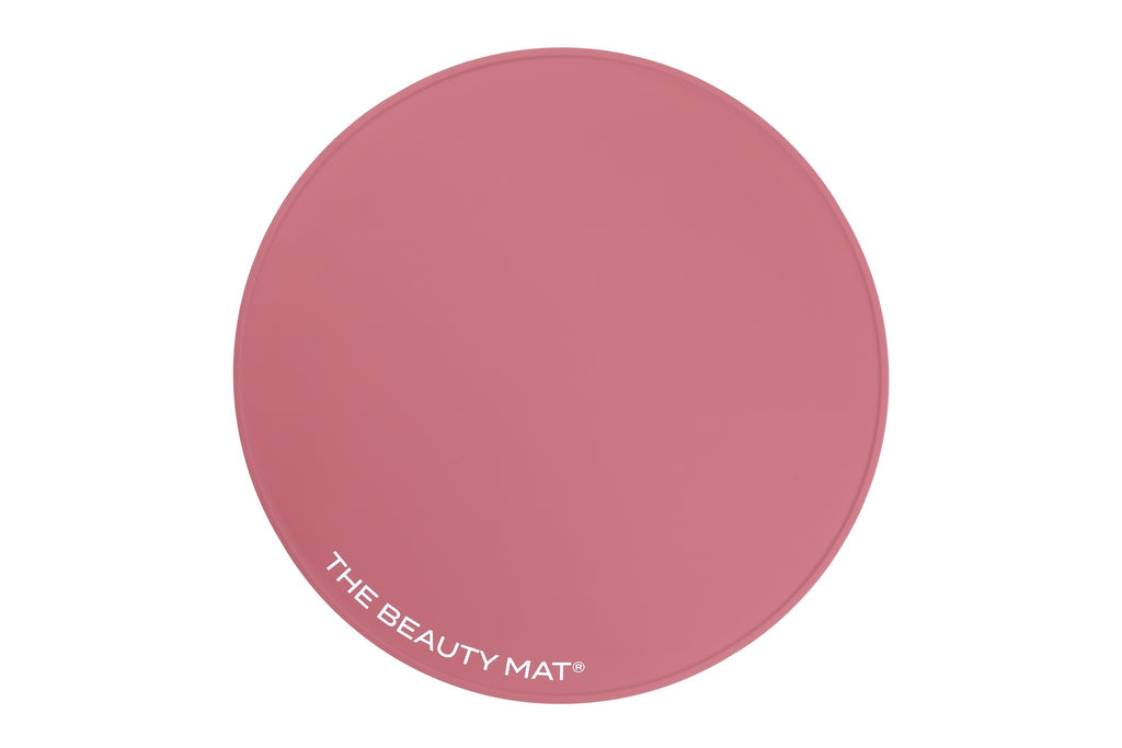 The Beauty Mat® Circle - Dusky Pink
