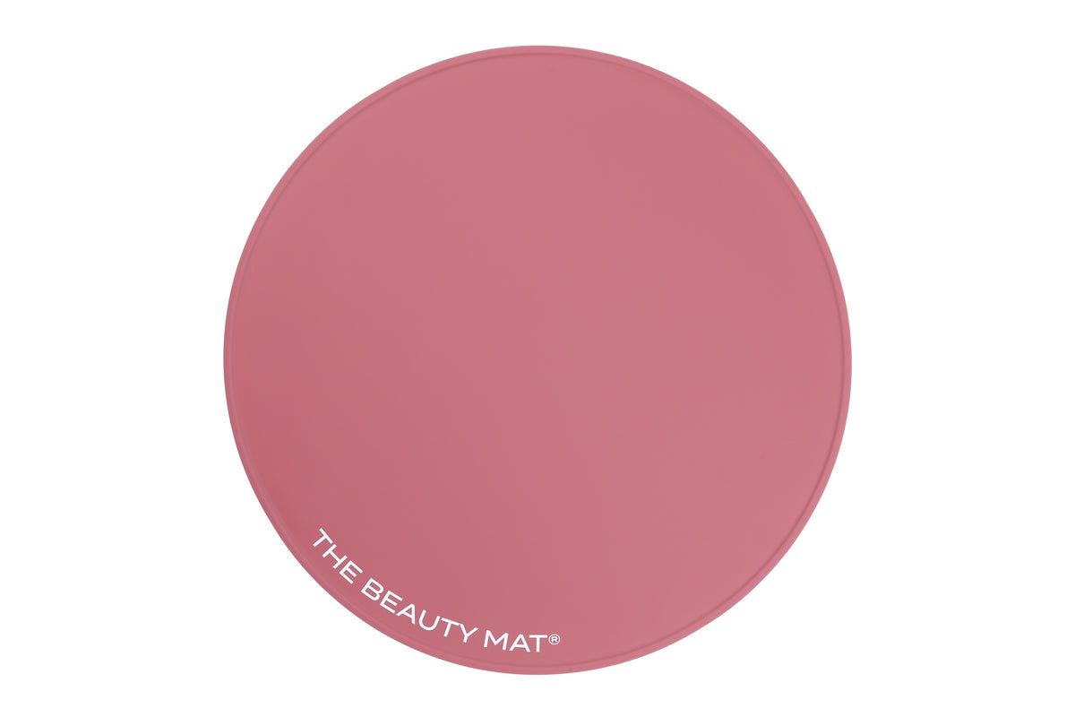 The Beauty Mat® Circle - Dusky Pink