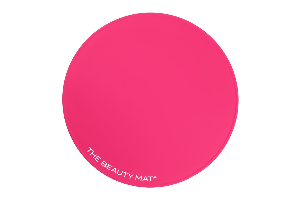 The Beauty Mat® Circle - Hot Pink
