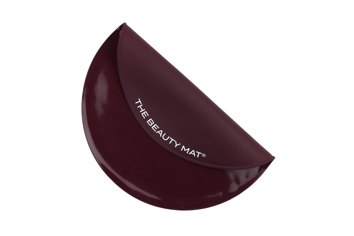 The Beauty Mat® Circle - Maroon