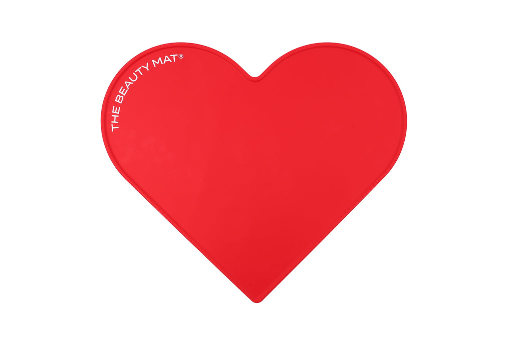 The Beauty Mat® Heart - Cherry