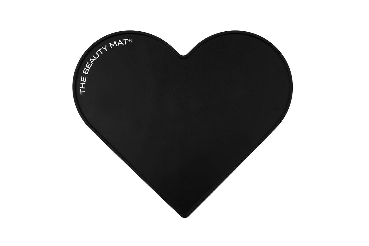The Beauty Mat® Heart - Black