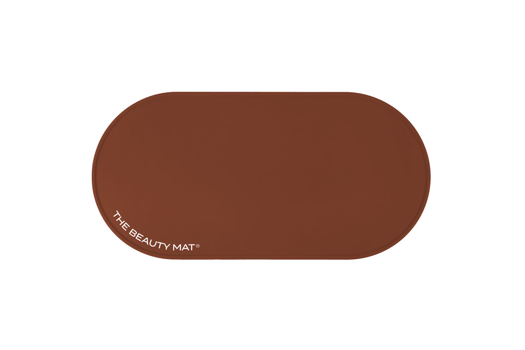 The Beauty Mat® Oval - Chocolate