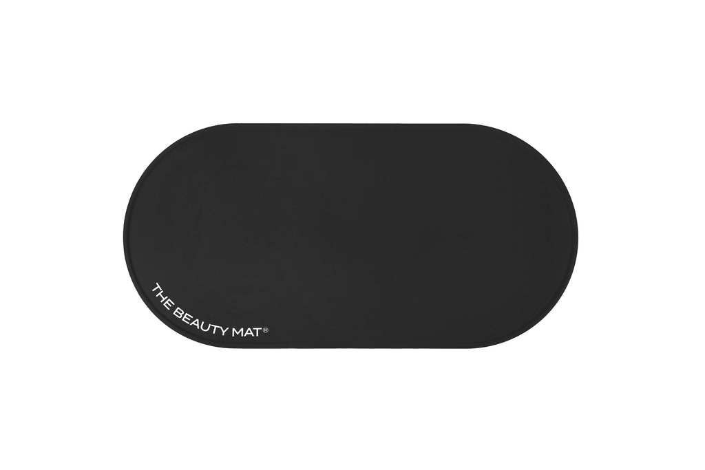 The Beauty Mat® Oval - Black