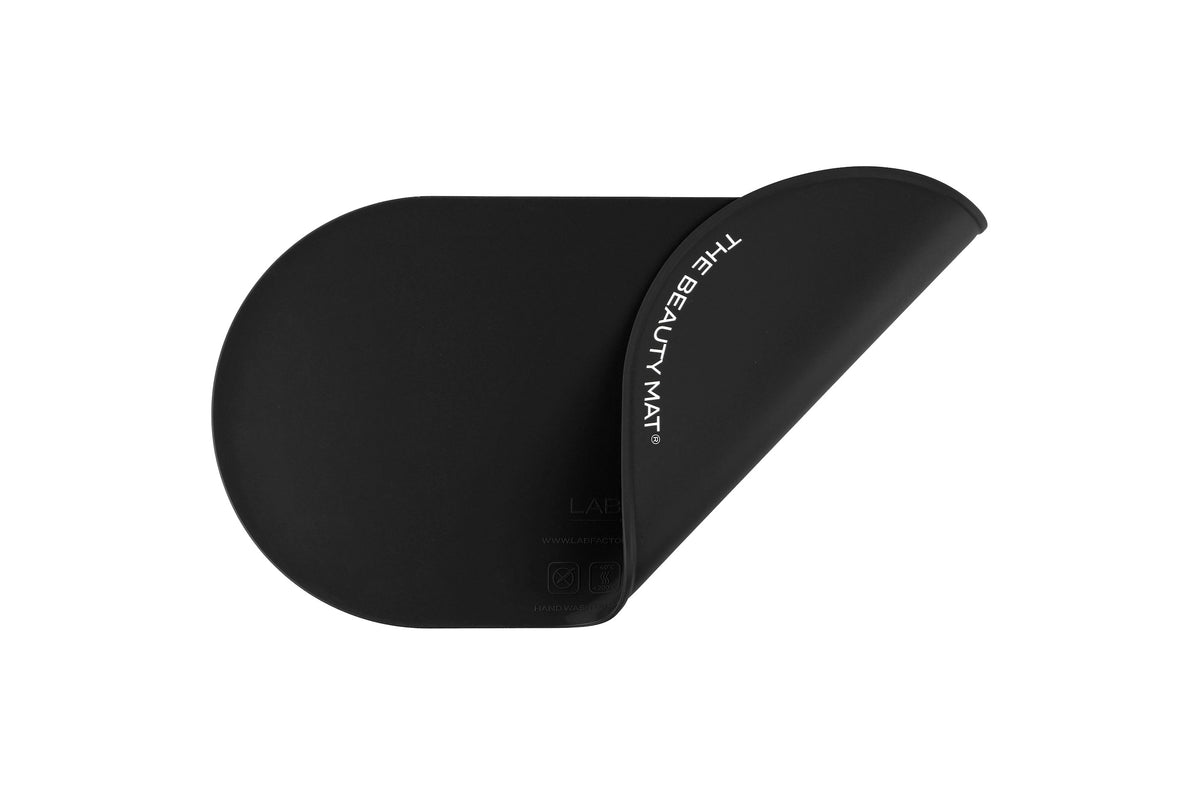 The Beauty Mat® Oval - Black