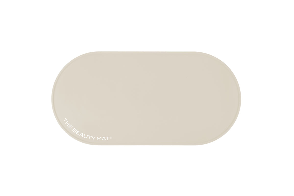 The Beauty Mat® Oval - Oatmeal