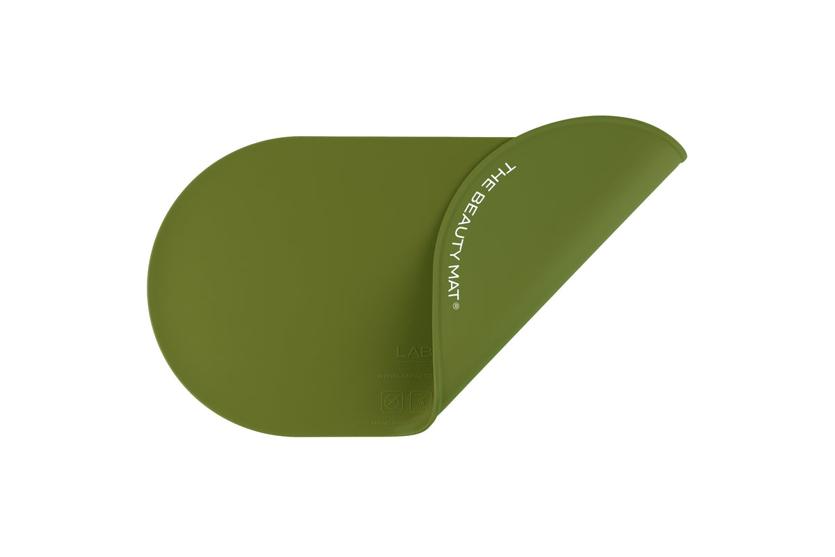 The Beauty Mat® Oval - Olive