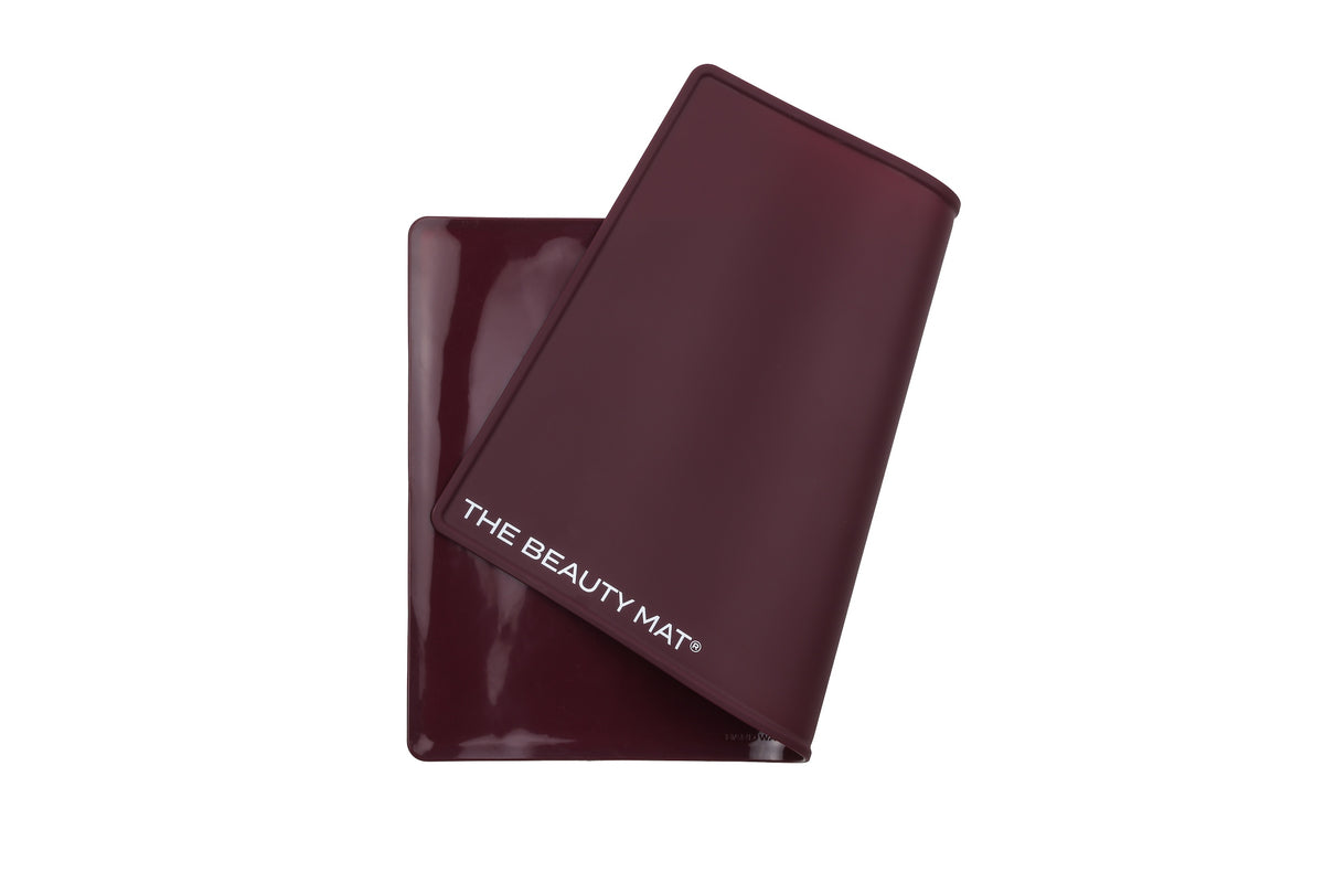 The Beauty Mat® Rectangle - Maroon