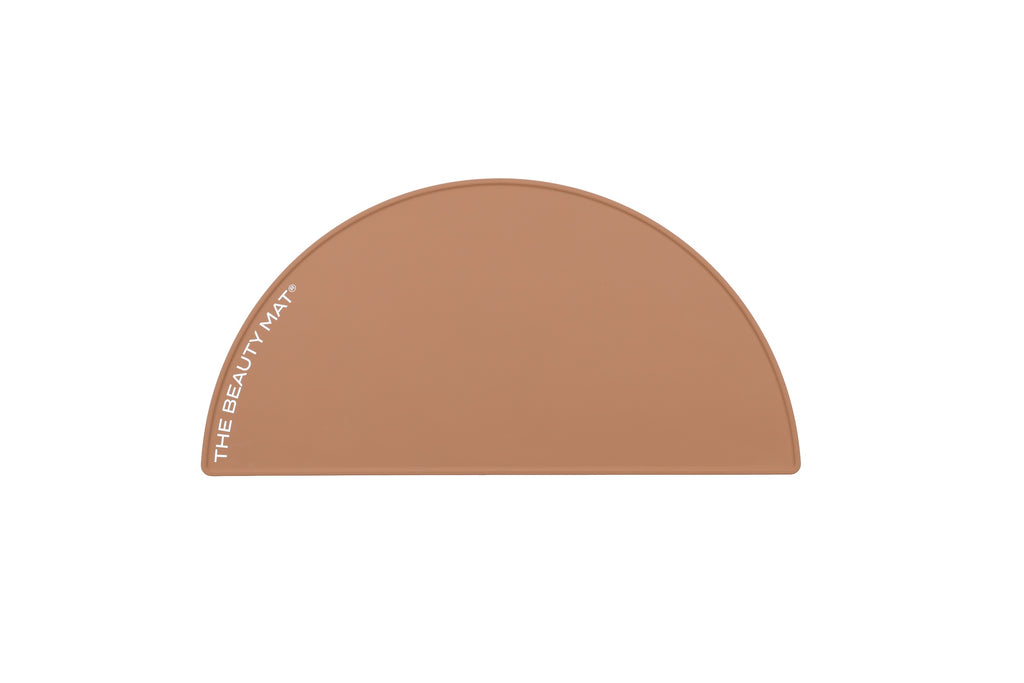 The Beauty Mat® Semi Circle - Caramel