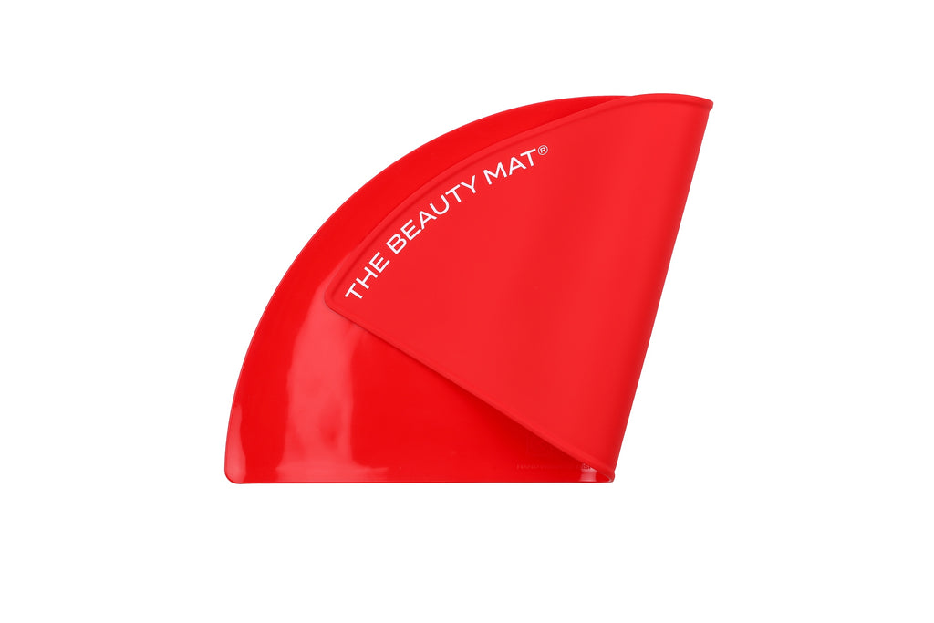 The Beauty Mat® Semi Circle - Cherry
