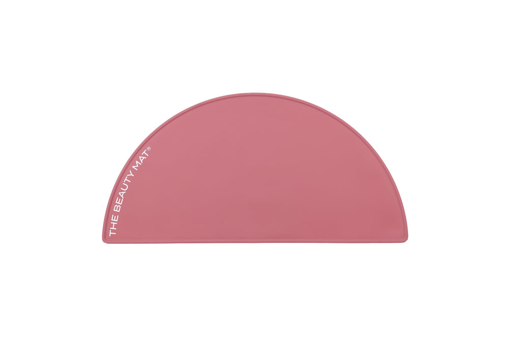 The Beauty Mat® Semi Circle - Dusky Pink