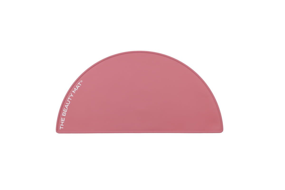 The Beauty Mat® Semi Circle - Dusky Pink