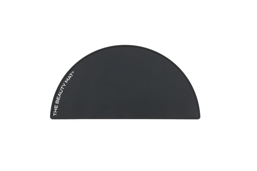 The Beauty Mat® Semi Circle - Black