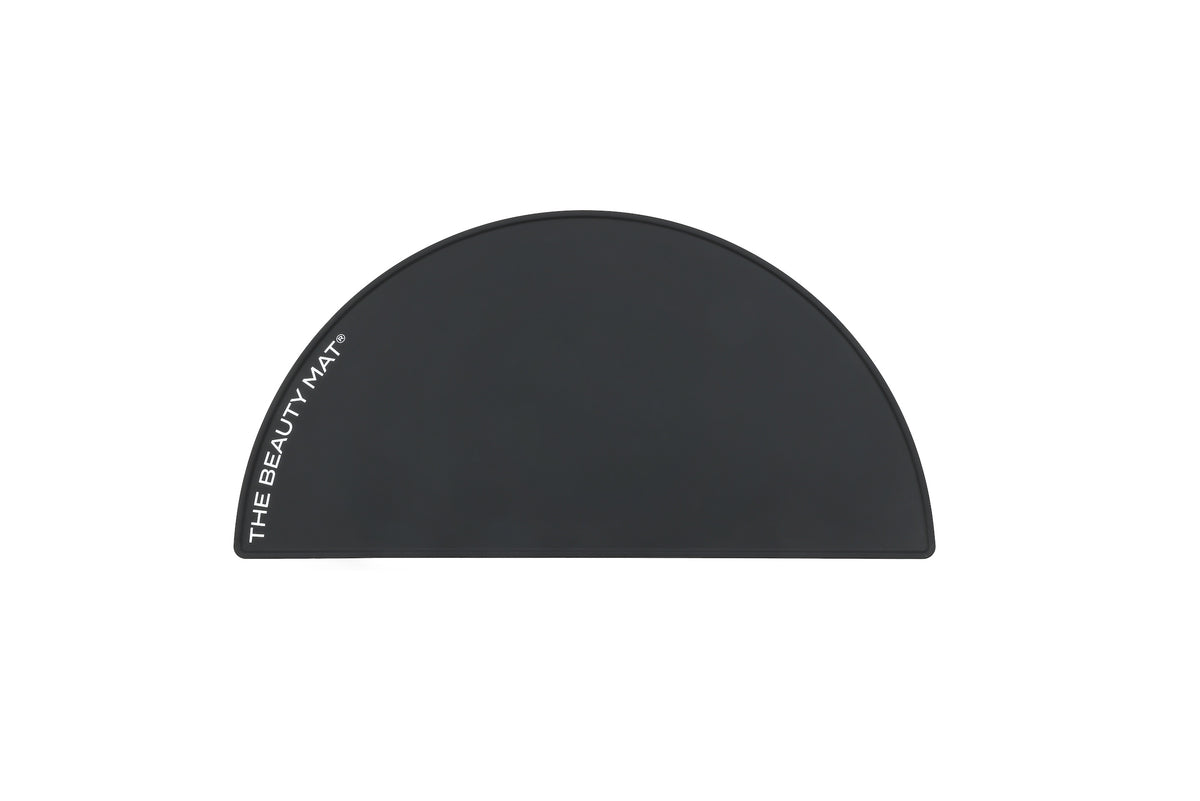 The Beauty Mat® Semi Circle - Black