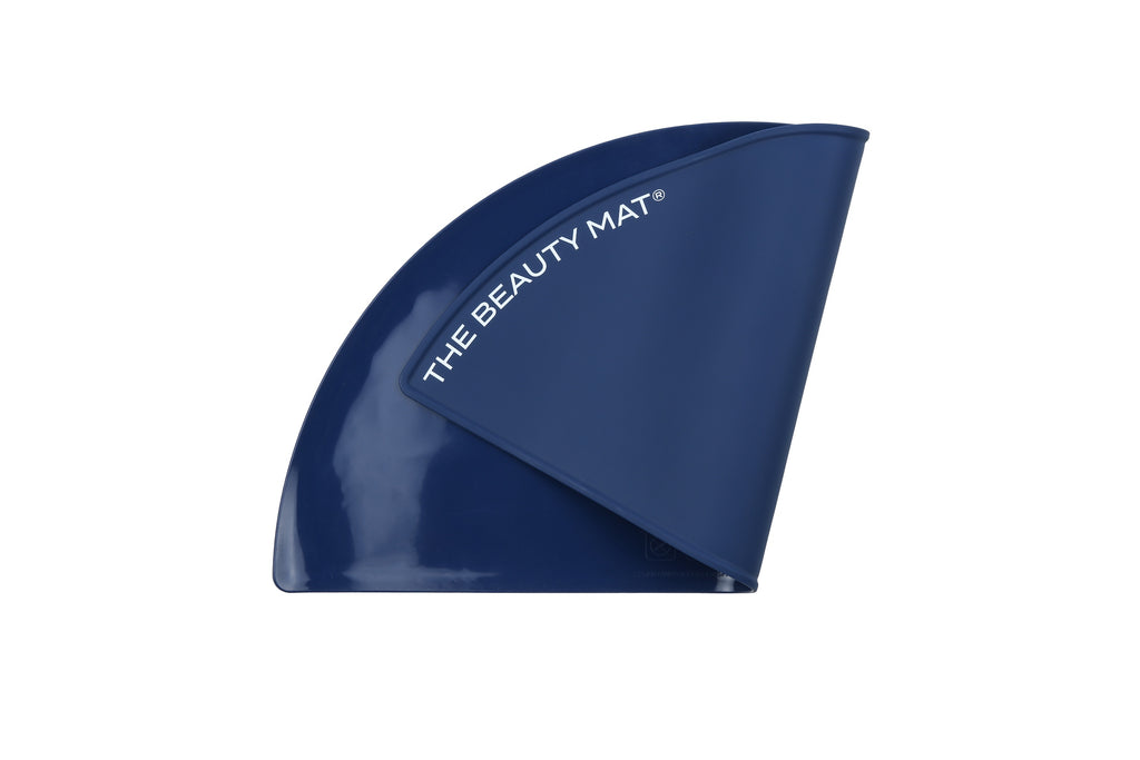 The Beauty Mat® Semi Circle - Navy