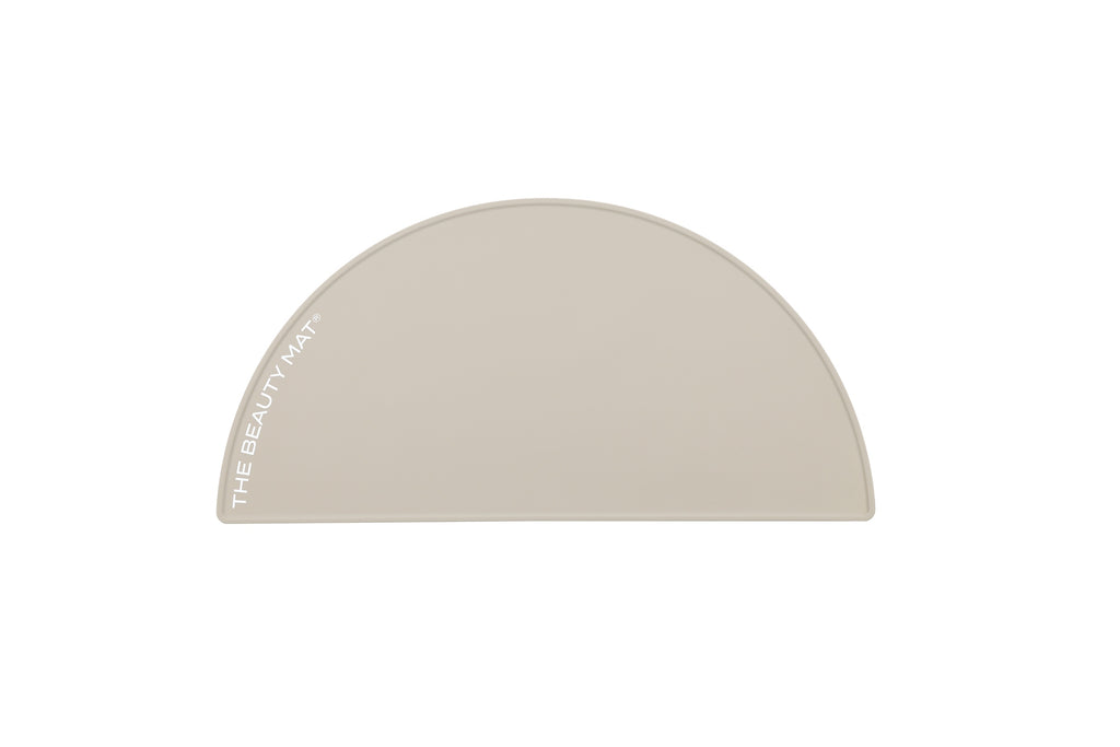 The Beauty Mat® Semi Circle - Oatmeal