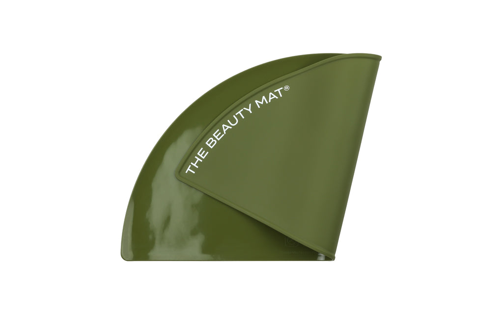 The Beauty Mat® Semi Circle - Olive