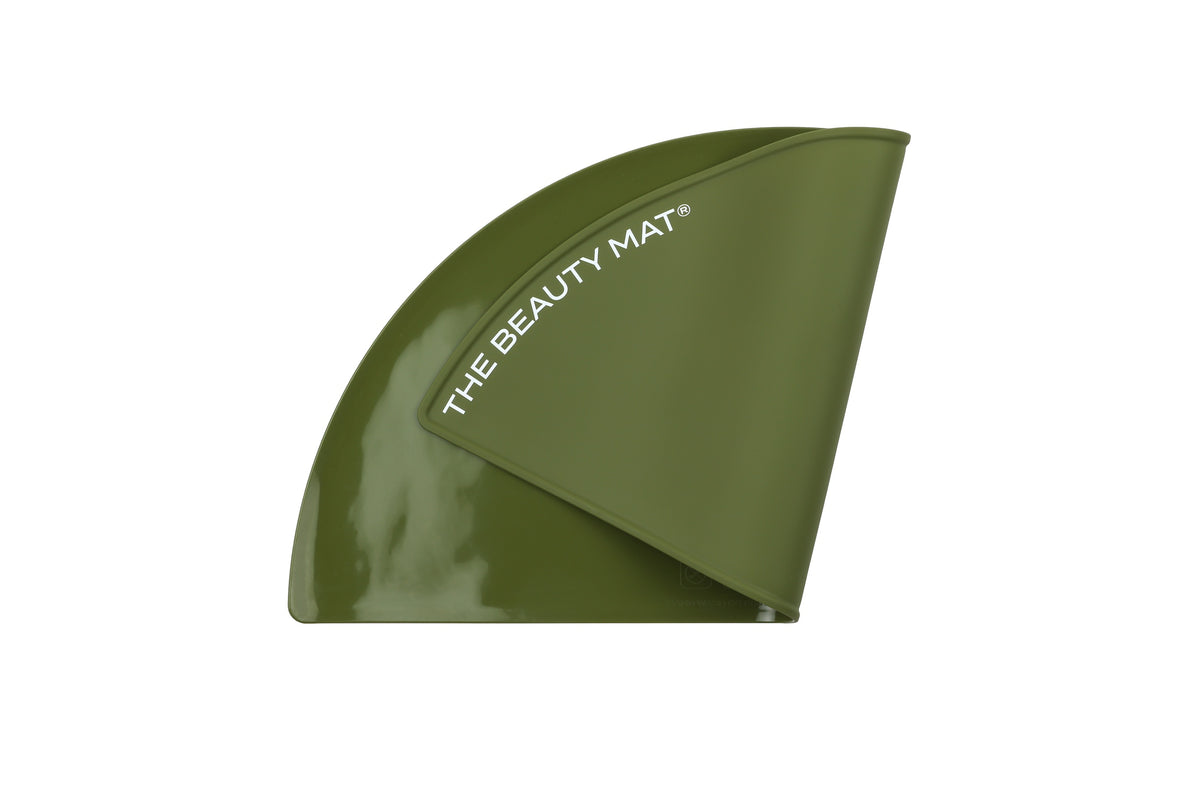 The Beauty Mat® Semi Circle - Olive