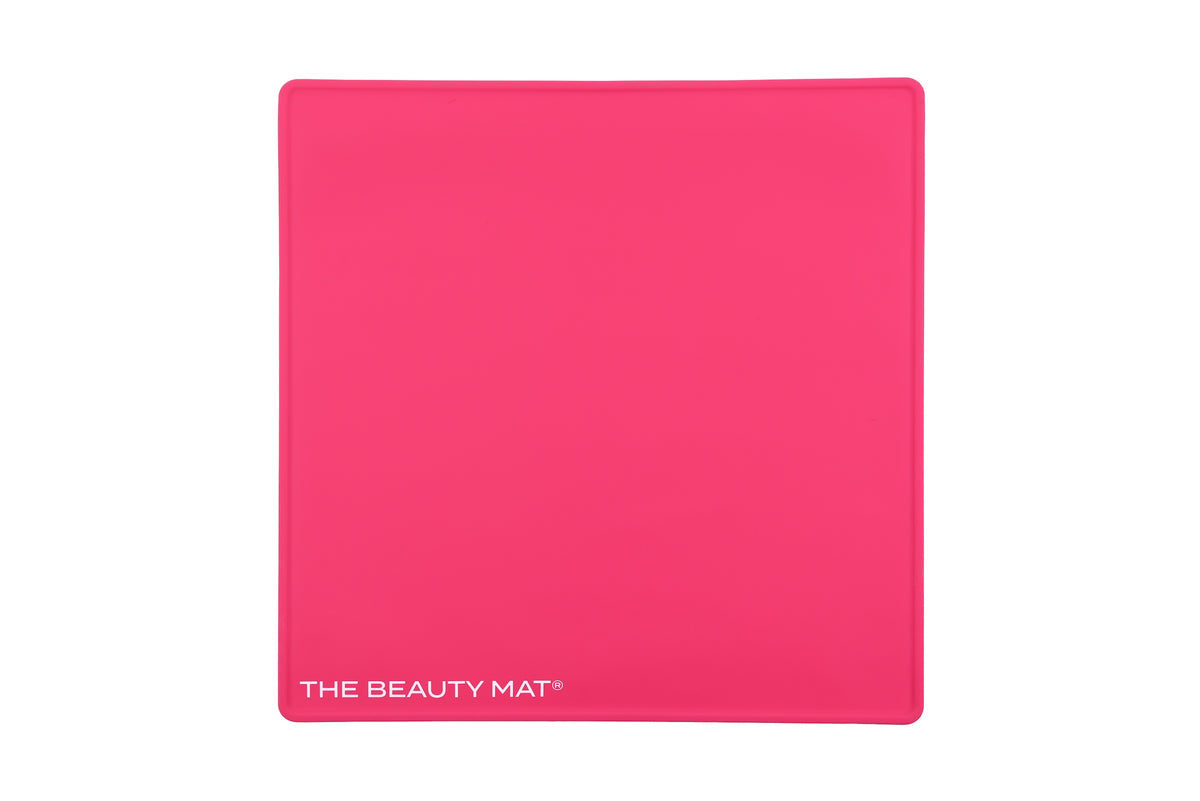 The Beauty Mat® Square - Hot Pink