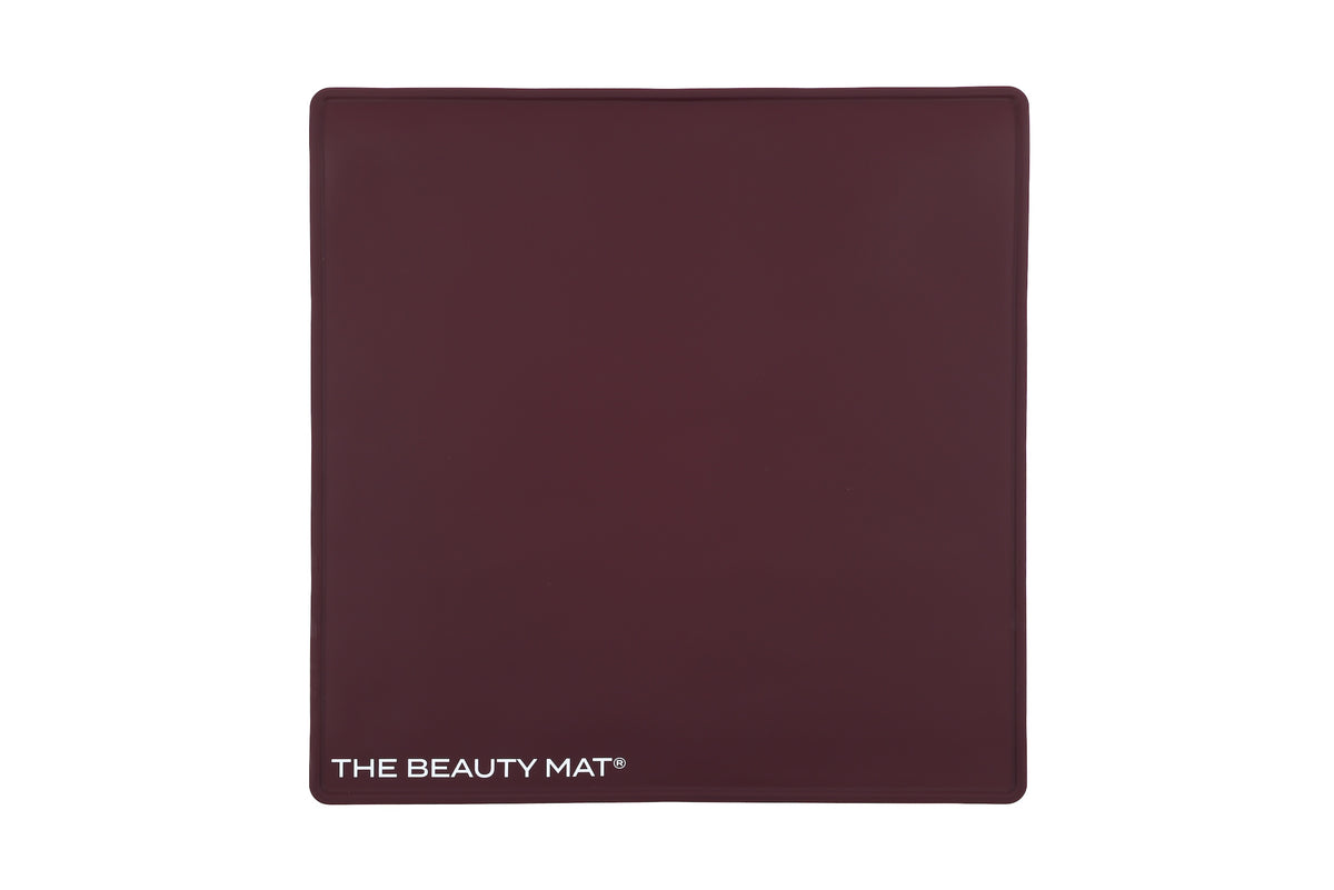 The Beauty Mat® Square - Maroon