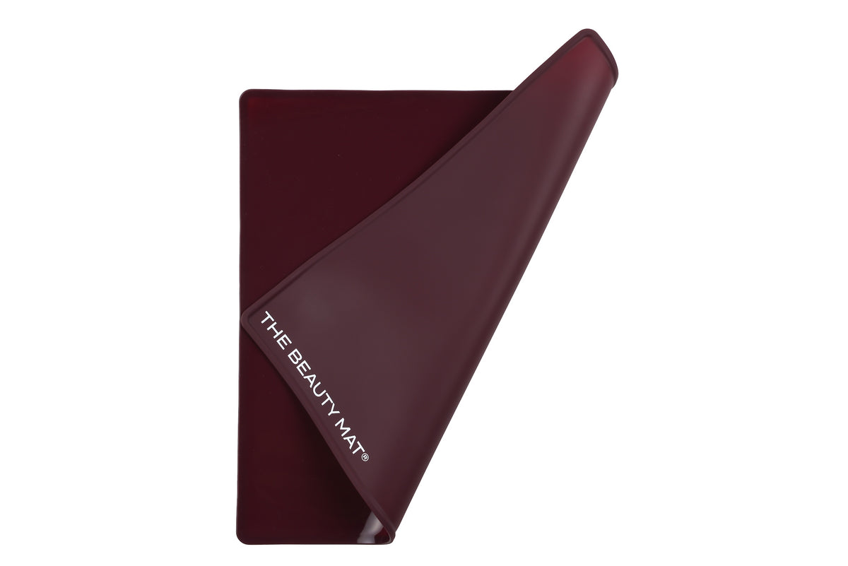 The Beauty Mat® Square - Maroon
